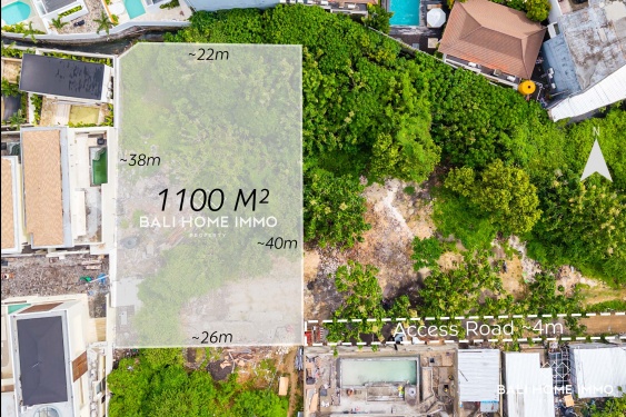 Image 1 from Touristic Zoning Land for Sale Freehold in Bingin