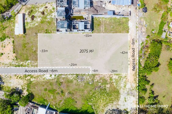 Image 1 from Touristic Zoning Land for Sale Freehold & Leasehold with Ocean View in Bingin