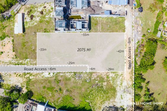 Image 1 from Touristic Zoning Land for Sale Freehold & Leasehold with Ocean View in Bingin