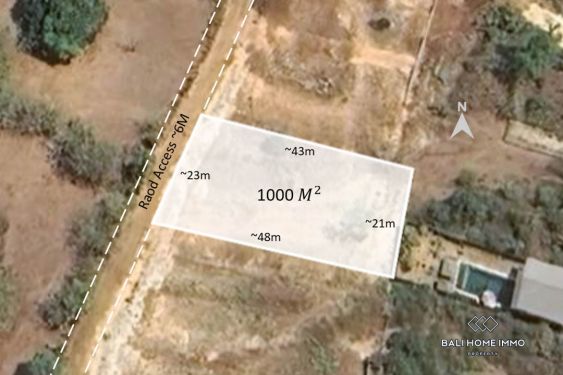 Image 1 from TOURISTIC ZONING LAND FOR SALE FREEHOLD NEAR BINGIN BEACH
