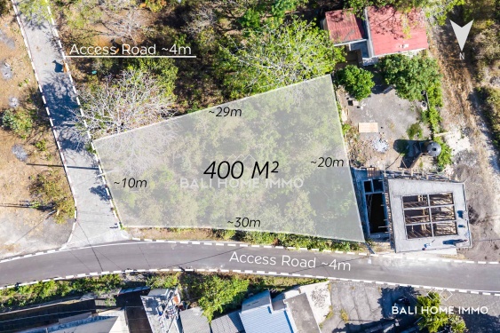 Touristic Zoning Land for Sale Freehold with Ocean View in Nusa Dua