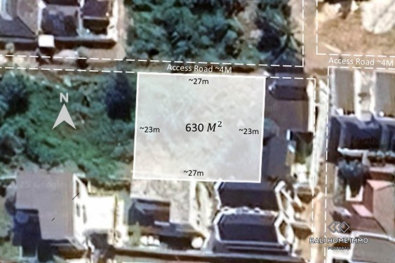 Image 1 from Touristic Zoning Land for Sale Leasehold in Bingin