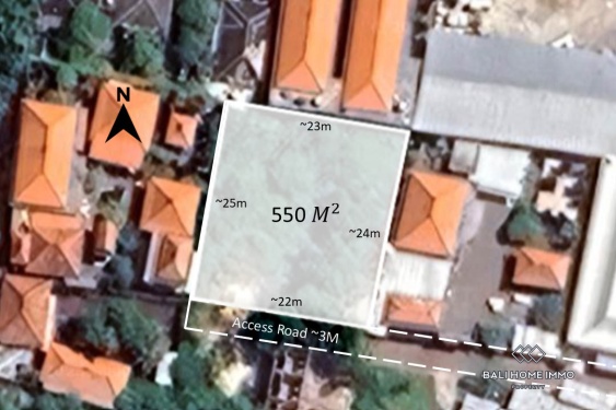 Image 1 from Touristic Zoning Land for Sale Leasehold in Ungasan