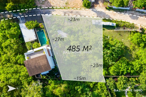 Image 1 from Touristic Zoning Land for Sale Leasehold with Ocean View in Ungasan