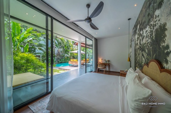 Image 15 from Villa tropicale de luxe de 4 chambres à vendre en bail emphytéotique à Bali Pererenan