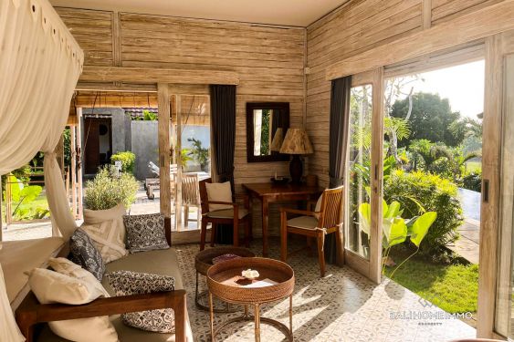 Image 4 from 1 Bedroom Guest House with Ricefield View for rent in North Canggu Bali