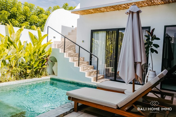 TROPICAL UNIQUE 2 BEDROOM VILLA WITH JACUZZI FOR SALE IN ULUWATU