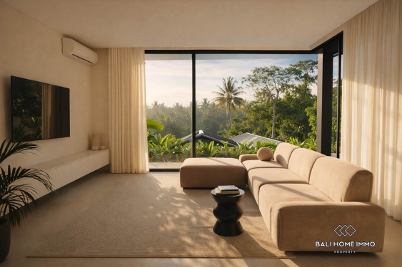 Turnkey 2 bedroom Modern Investment Villa with Valley Views in Ubud