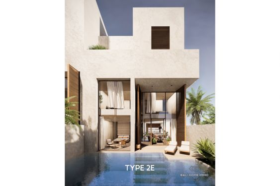 Image 3 from Villa clé en main de 2 chambres dans une résidence en bord de mer à Pererenan