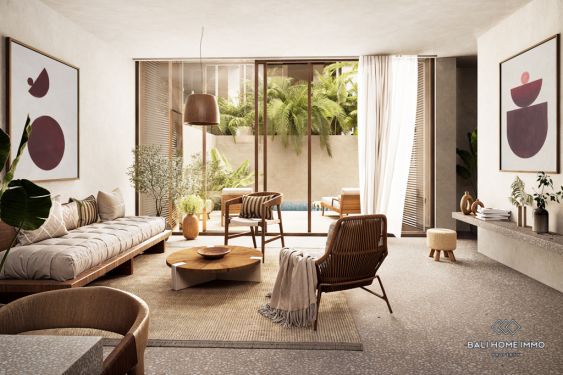 Image 2 from Vila siap huni 2 kamar tidur di dalam hunian tepi pantai di Pererenan