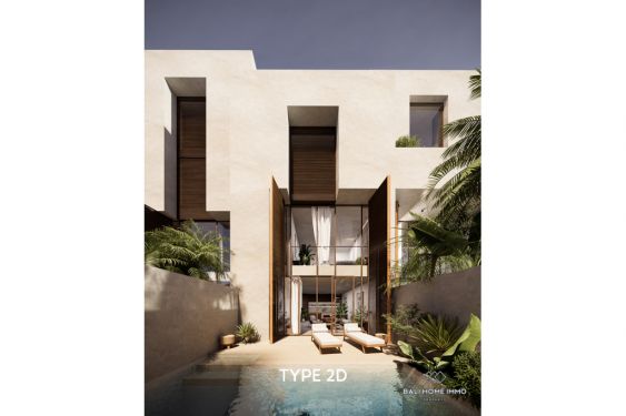 Image 2 from Villa clé en main de 2 chambres dans une résidence en bord de mer à Pererenan