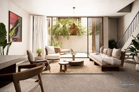 Image 3 from Villa clé en main de 2 chambres dans une résidence en bord de mer à Pererenan