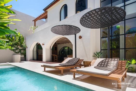 Villa Hacienda Mewah 3 Kamar untuk dijual dan disewa di Pererenan