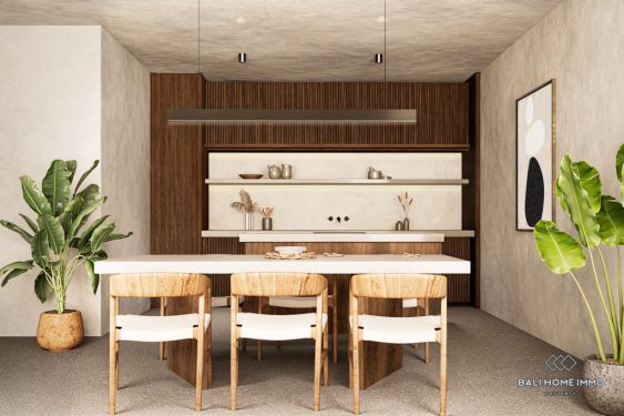 Image 2 from Villa clé en main de 3 chambres dans une résidence en bord de mer à Pererenan