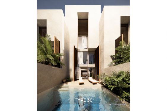 Image 3 from Turnkey 3 bedroom villa within beachfront residence in Pererenan