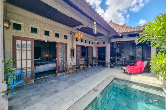 Villa au design unique de 2 chambres à louer à l'année à Bali Kerobokan