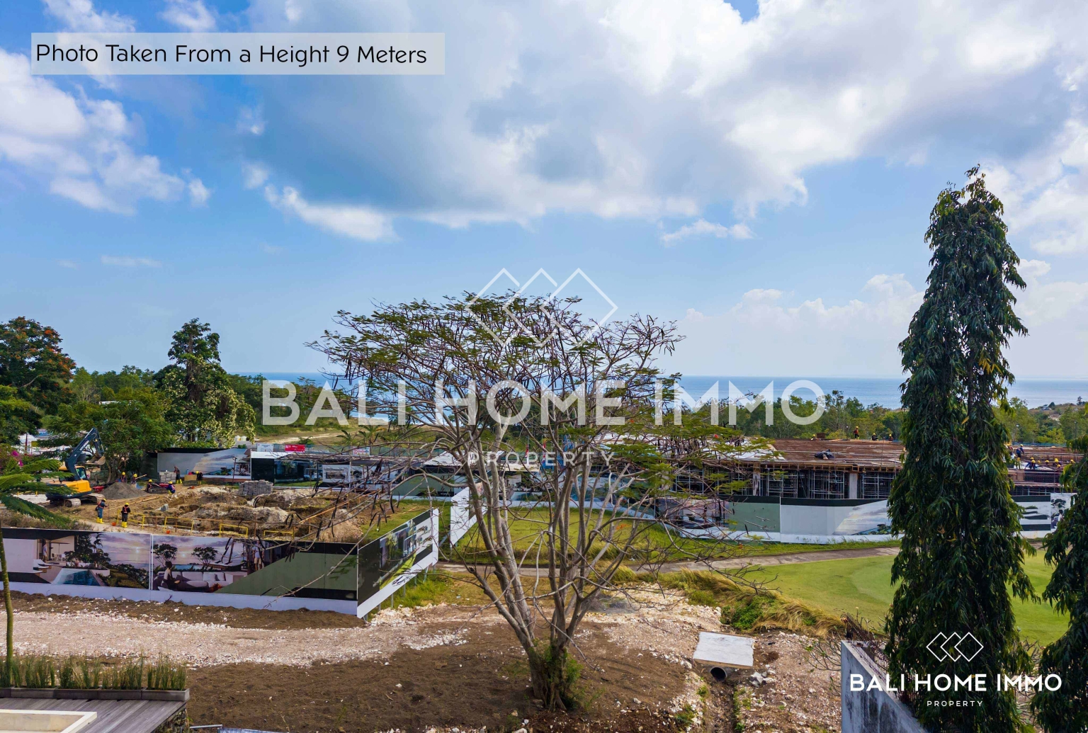 Touristic Land for Sale with Panoramic Ocean View and Golf Court near Bingin view 7