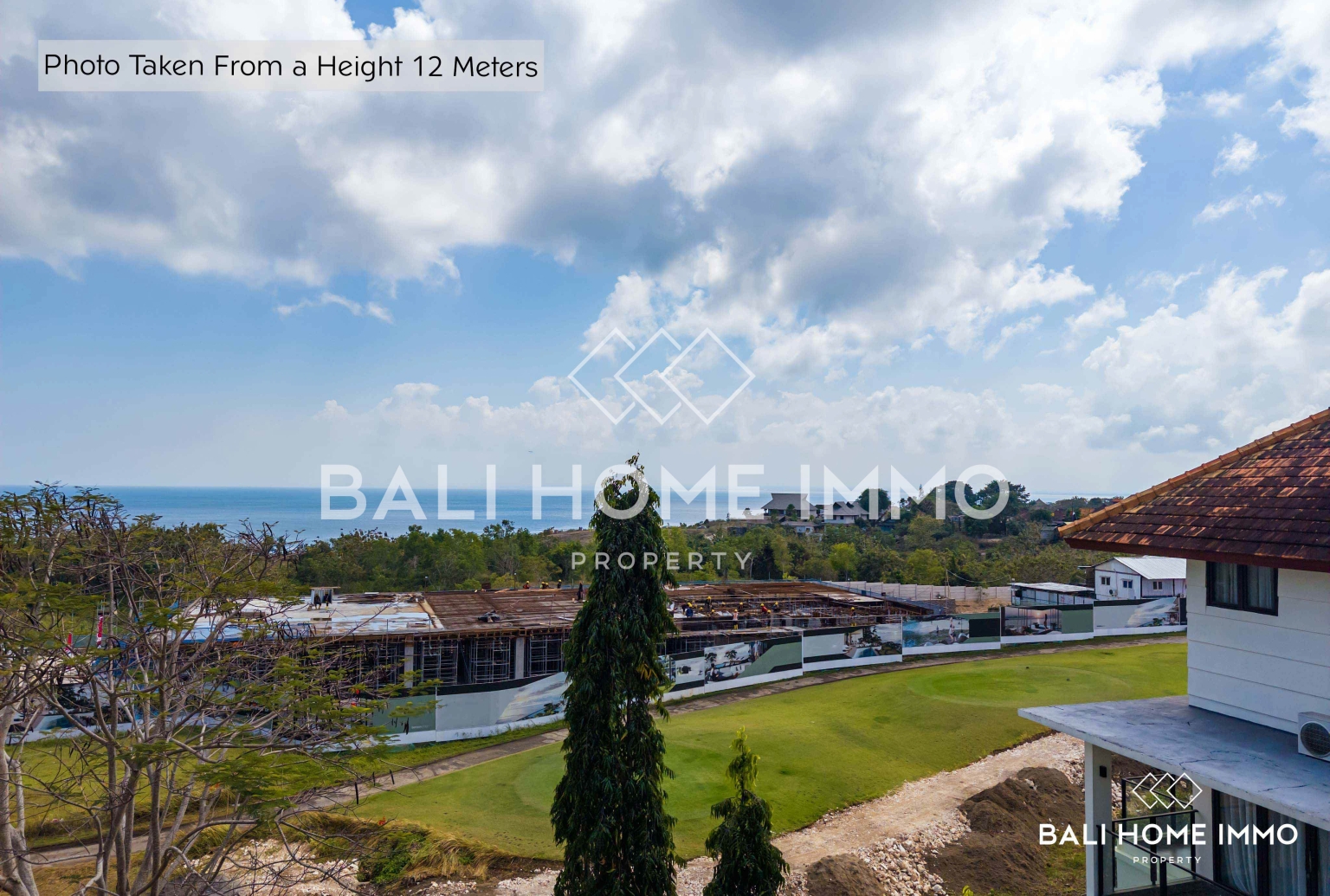 Touristic Land for Sale with Panoramic Ocean View and Golf Court near Bingin view 9