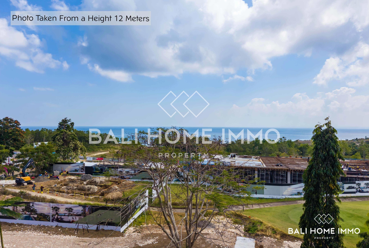 Touristic Land for Sale with Panoramic Ocean View and Golf Court near Bingin view 8