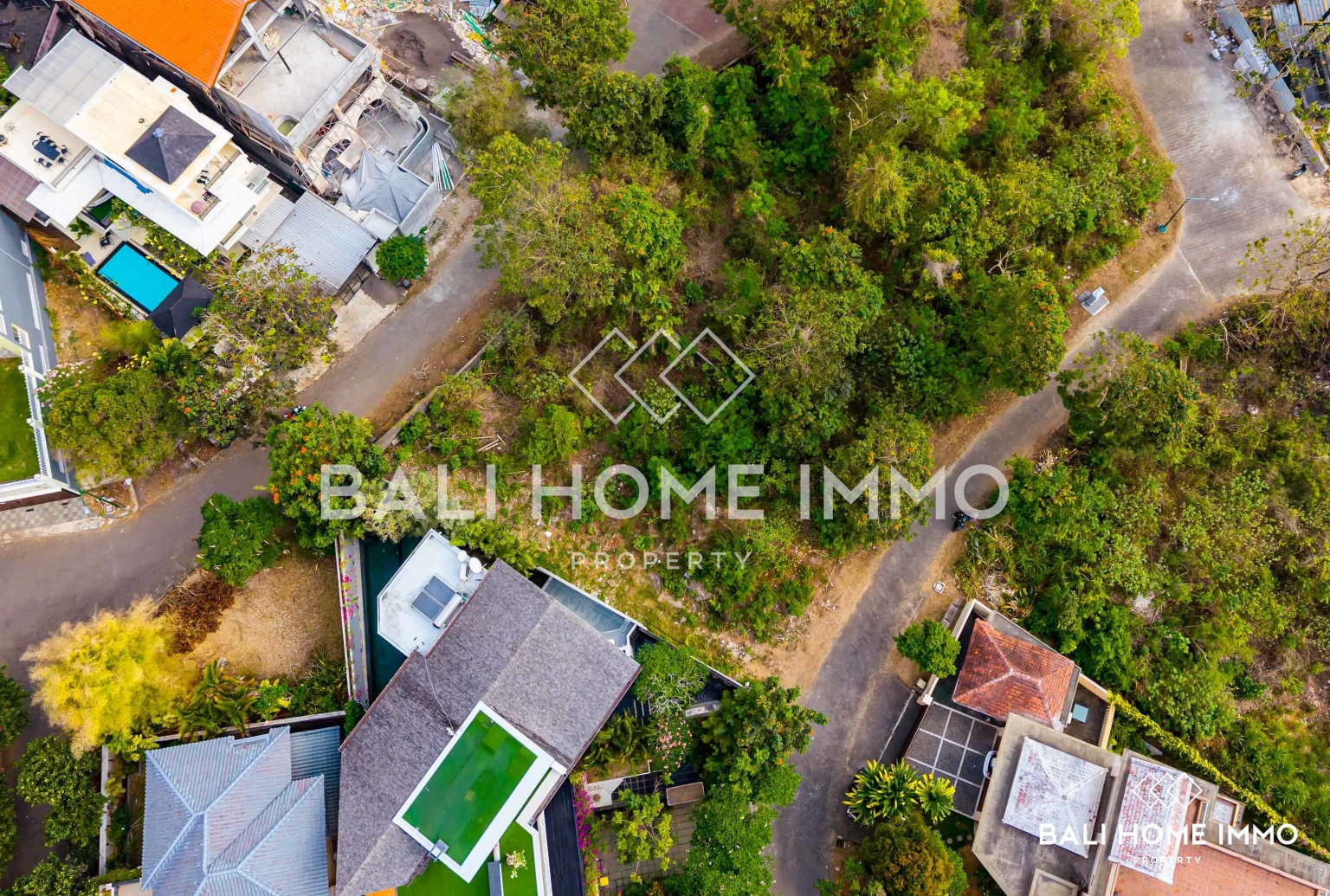 Dijual Tanah dengan Status Hak Milik di Zona Pariwisata dan Pemandangan Laut di Ungasan view 2