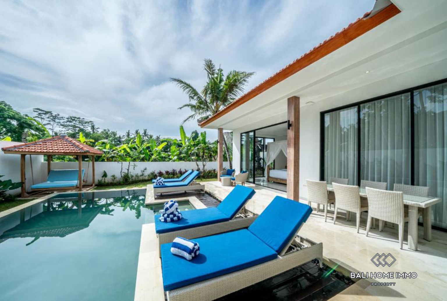 Tranquil 3-Bedroom villa For Sale in Lodtunduh Ubud view 2