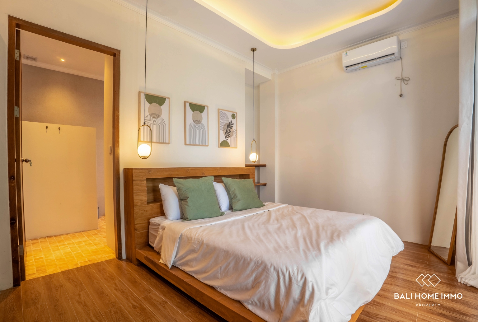 Villa paisible de 3 chambres avec vue sur les rizières, à vendre et à louer à Kedungu view 11