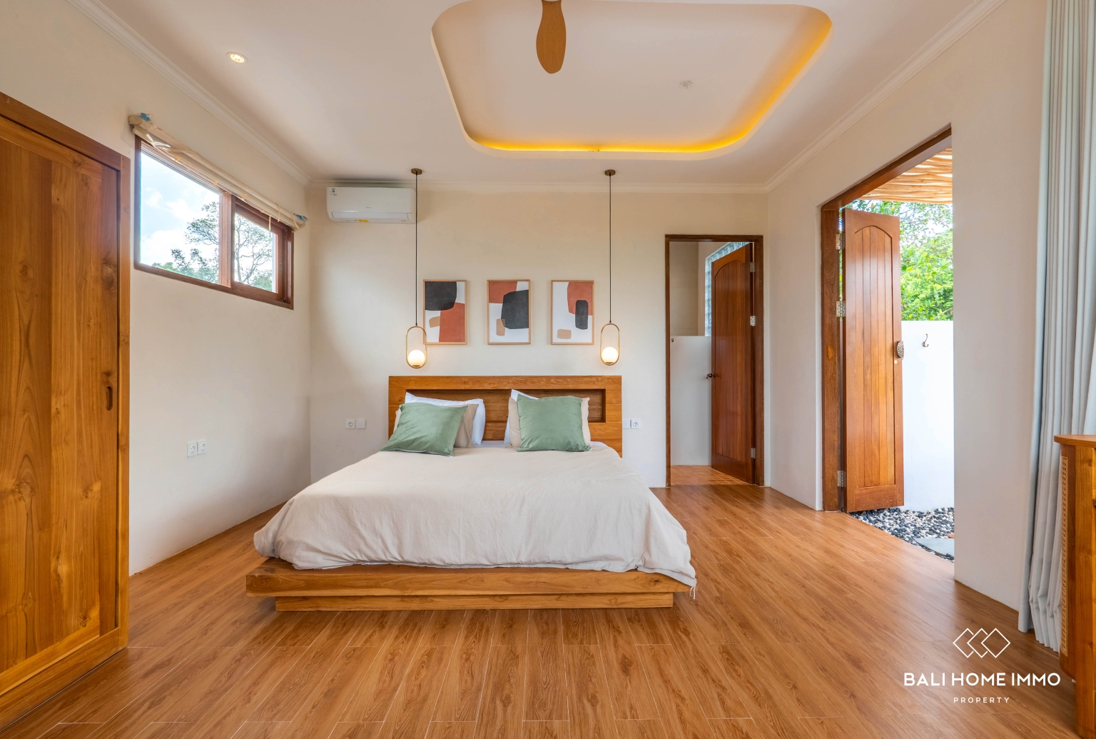 Villa paisible de 3 chambres avec vue sur les rizières, à vendre et à louer à Kedungu view 9