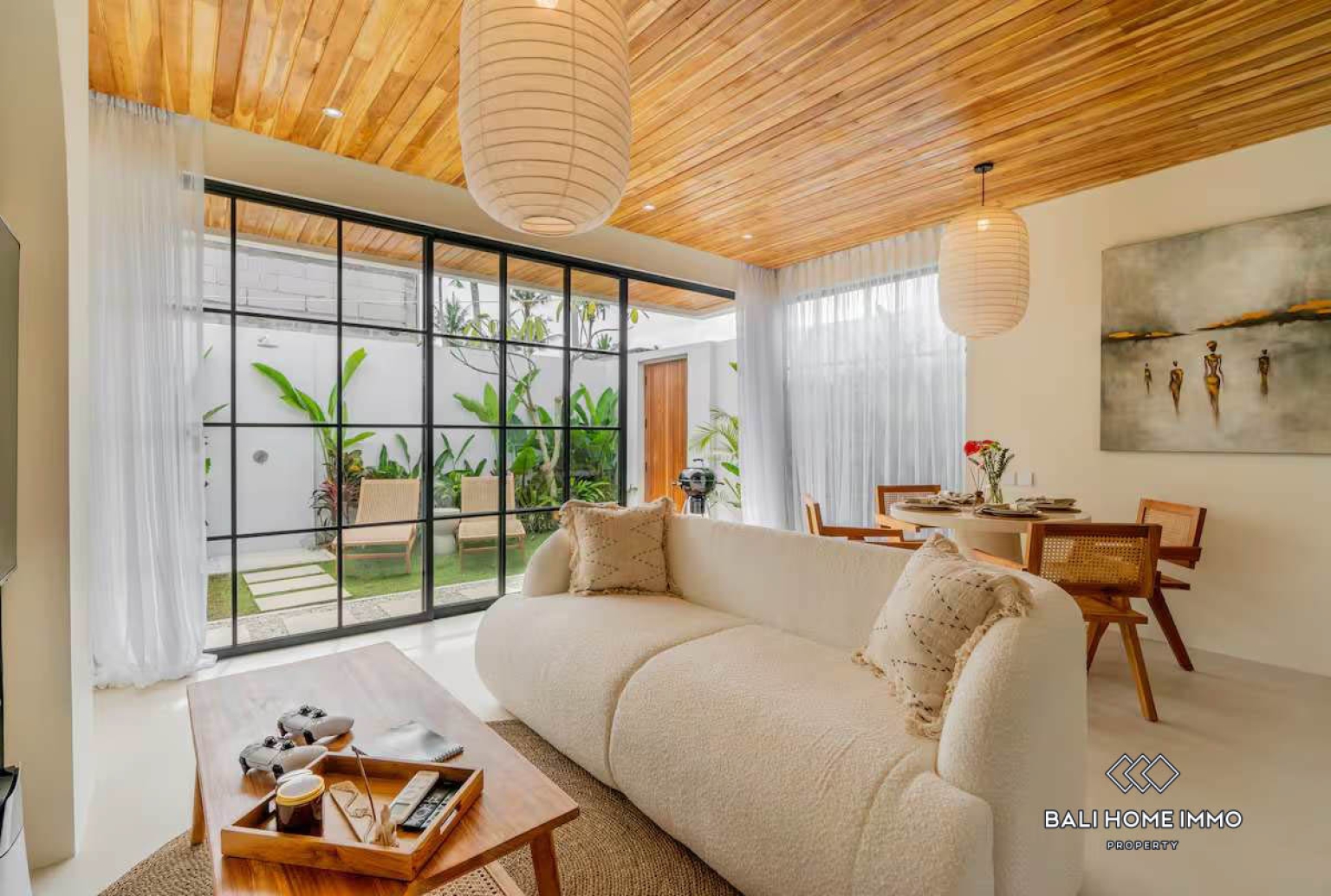 Tropical 1 bedroom Private Pool Villa For Sale in Ubud view 3