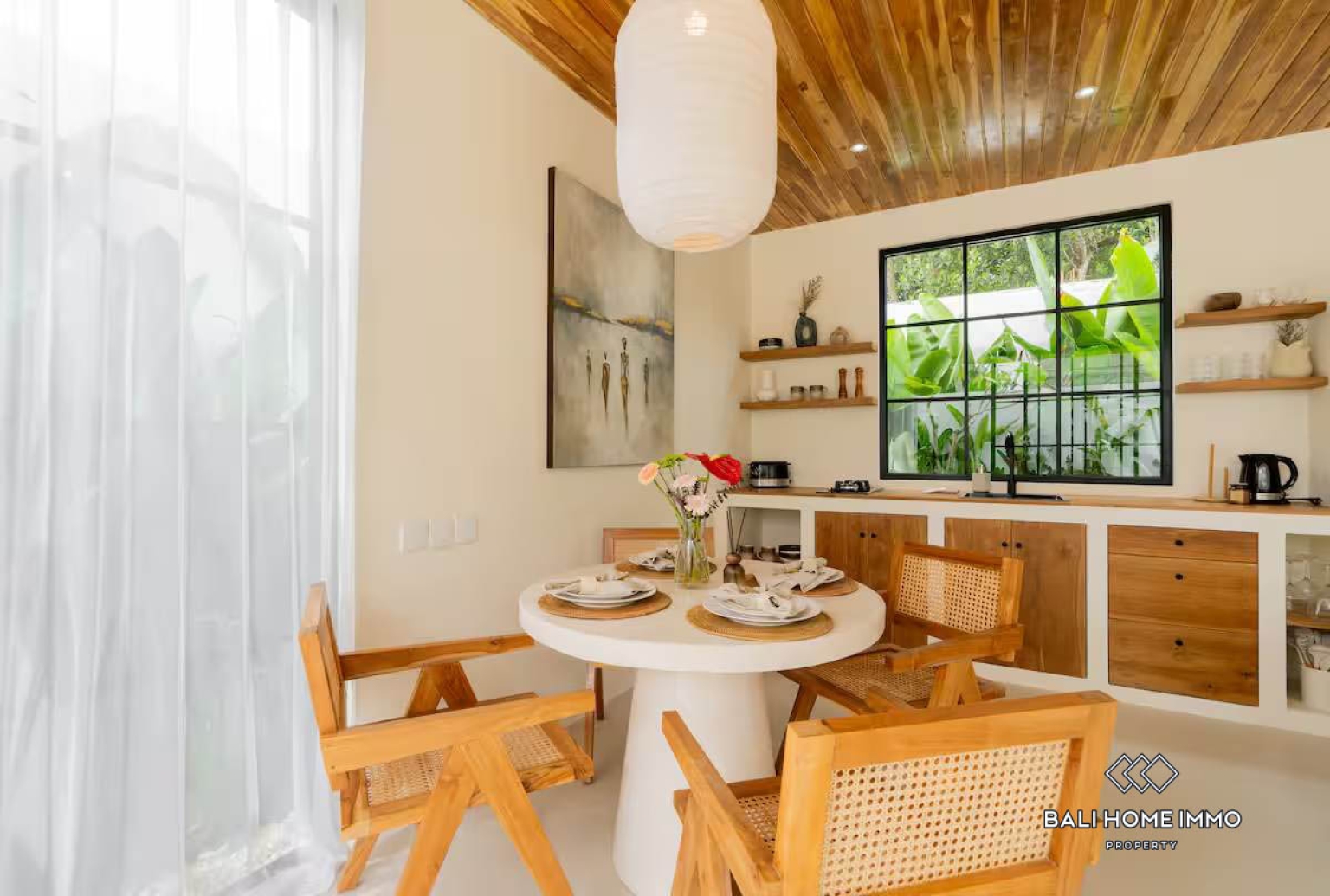 Tropical 1 bedroom Private Pool Villa For Sale in Ubud view 7