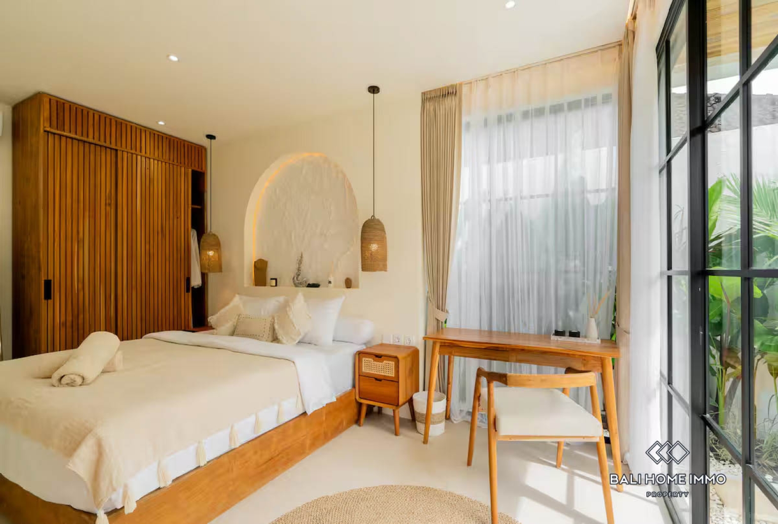 Tropical 1 bedroom Private Pool Villa For Sale in Ubud view 11