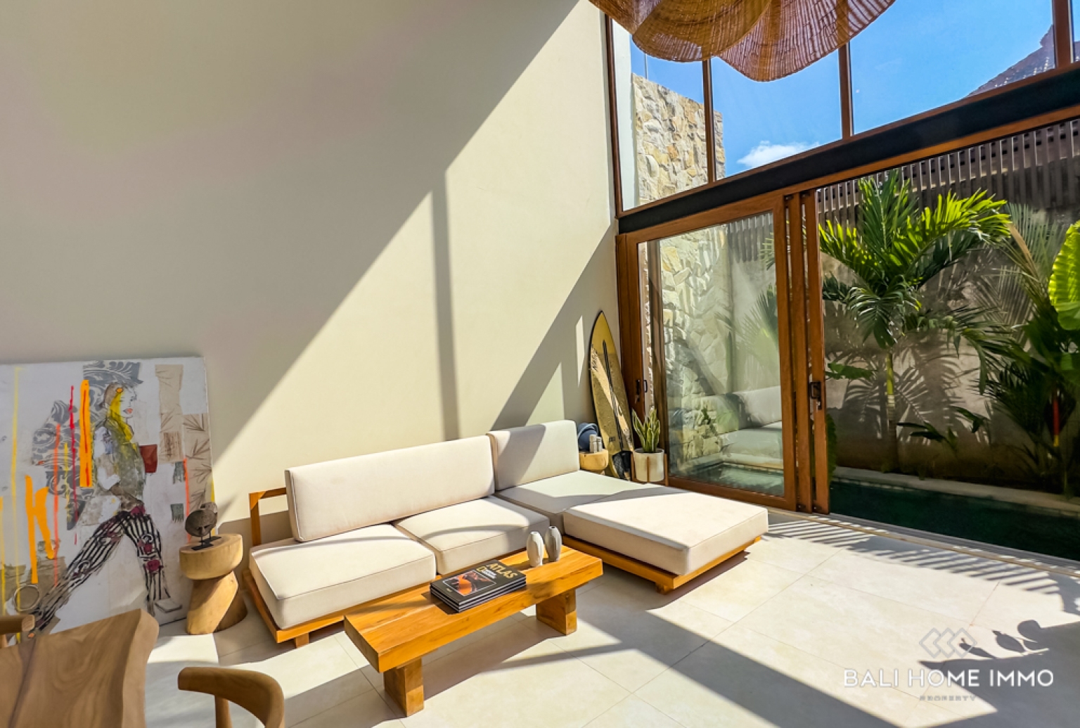 VILLA TROPIS 2 KAMAR DENGAN PEMANDANGAN LAUT UNTUK DIJUAL DI UNGASAN view 4
