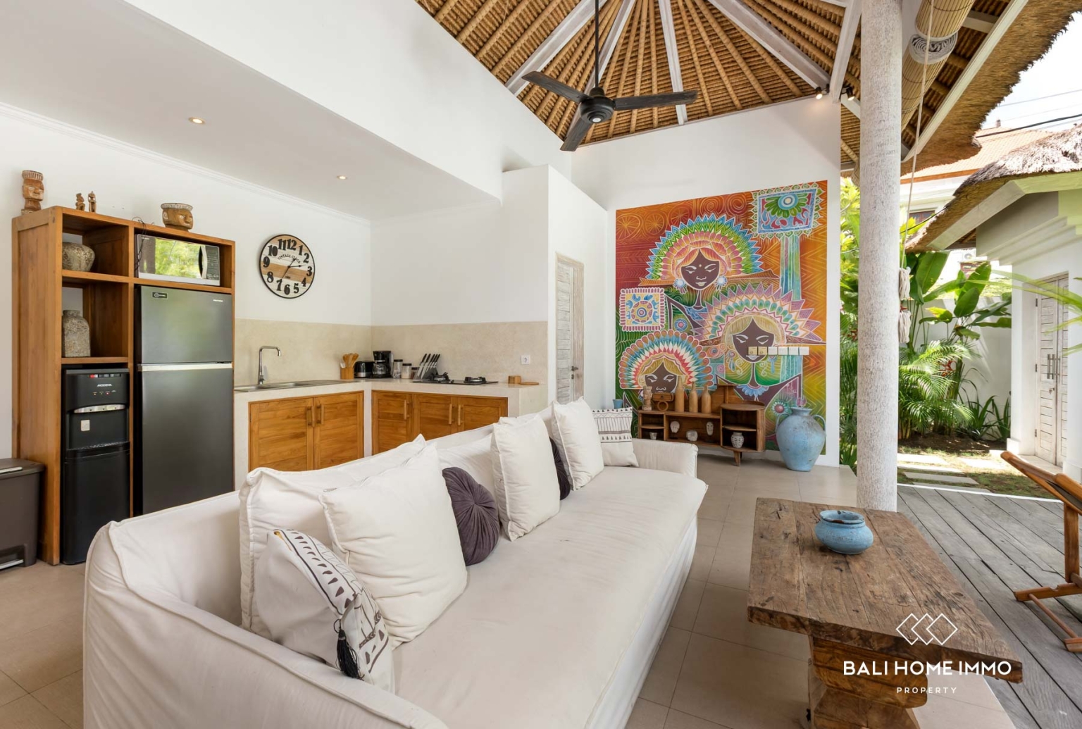 Tropical 2 Bedroom Villa for Leasehold Sale in Kerobokan Bali view 5