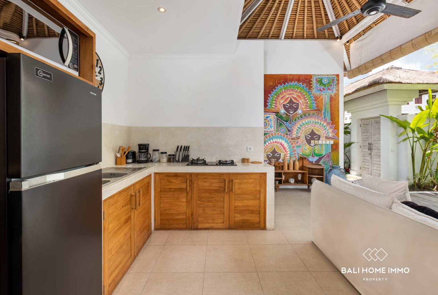 Tropical 2 Bedroom Villa for Leasehold Sale in Kerobokan Bali view 10
