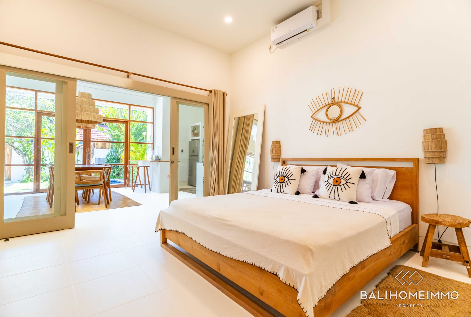 Vila tropis 2 kamar untuk disewakan tahunan dan bulanan di Berawa Canggu view 16