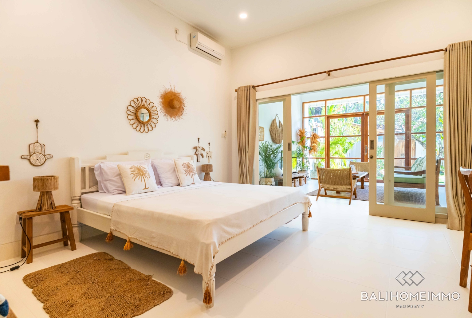 Vila tropis 2 kamar untuk disewakan tahunan dan bulanan di Berawa Canggu view 12