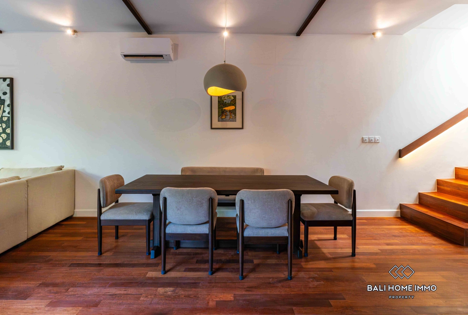 Villa de luxe tropicale de 3 chambres à vendre en bail emphytéotique à Sanur, Bali view 9