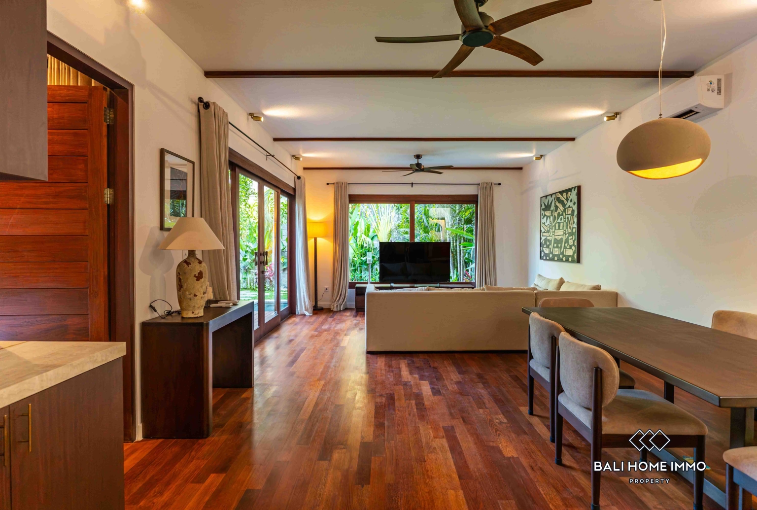 Villa de luxe tropicale de 3 chambres à vendre en bail emphytéotique à Sanur, Bali view 7