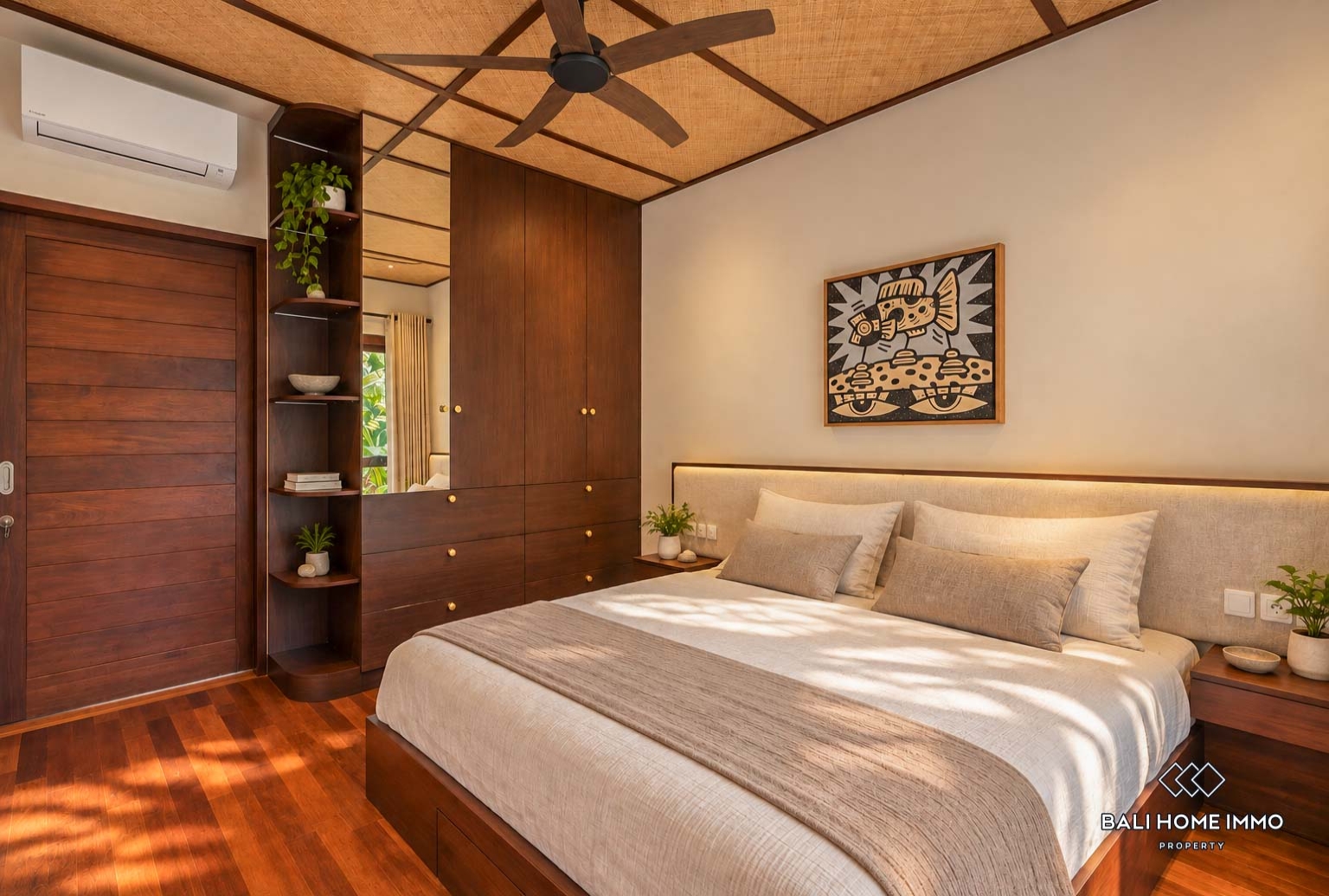 Villa mewah bergaya tropis dengan 3 kamar dijual dengan status hak sewa di Bali, Sanur. view 6