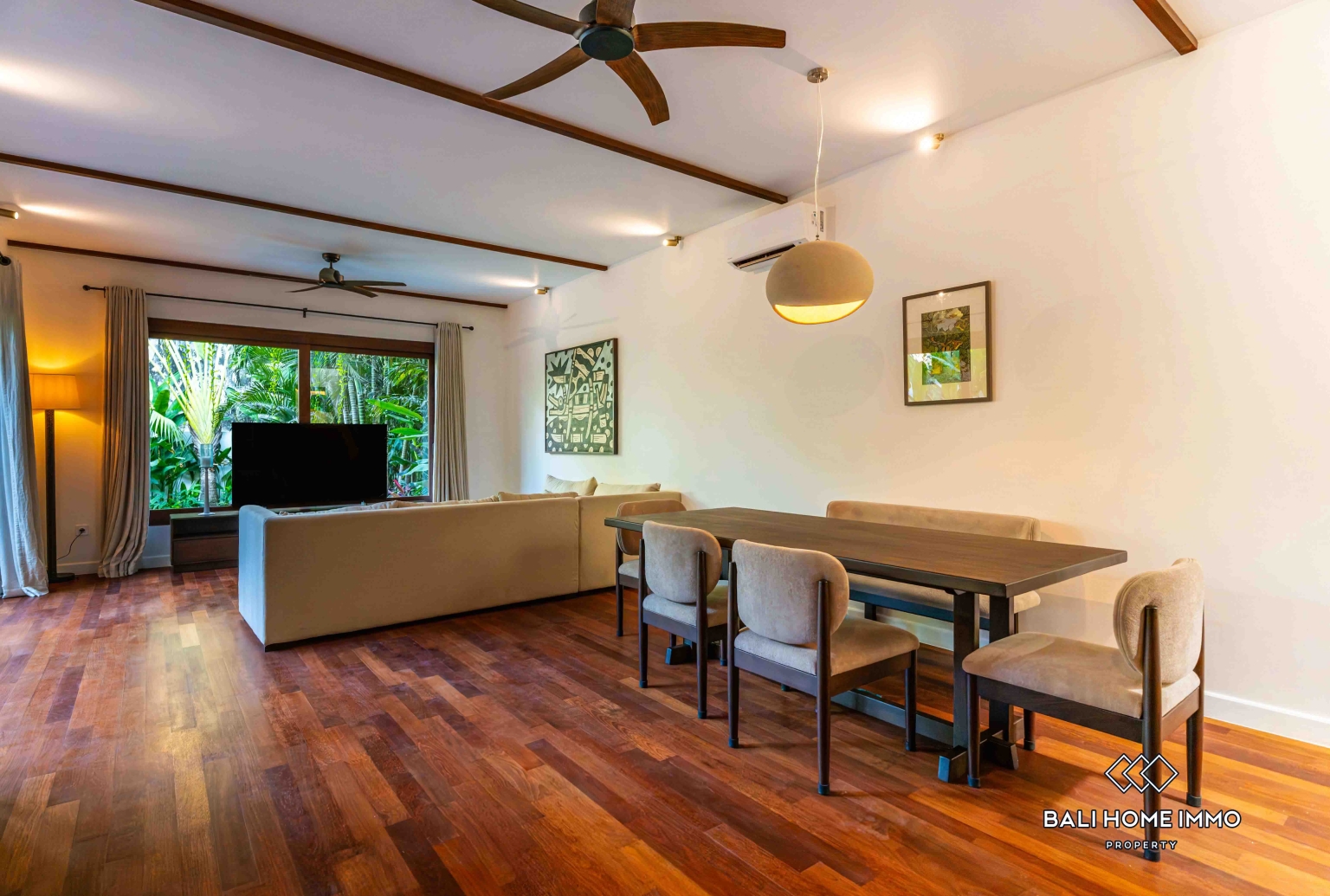 Villa de luxe tropicale de 3 chambres à vendre en bail emphytéotique à Sanur, Bali view 8
