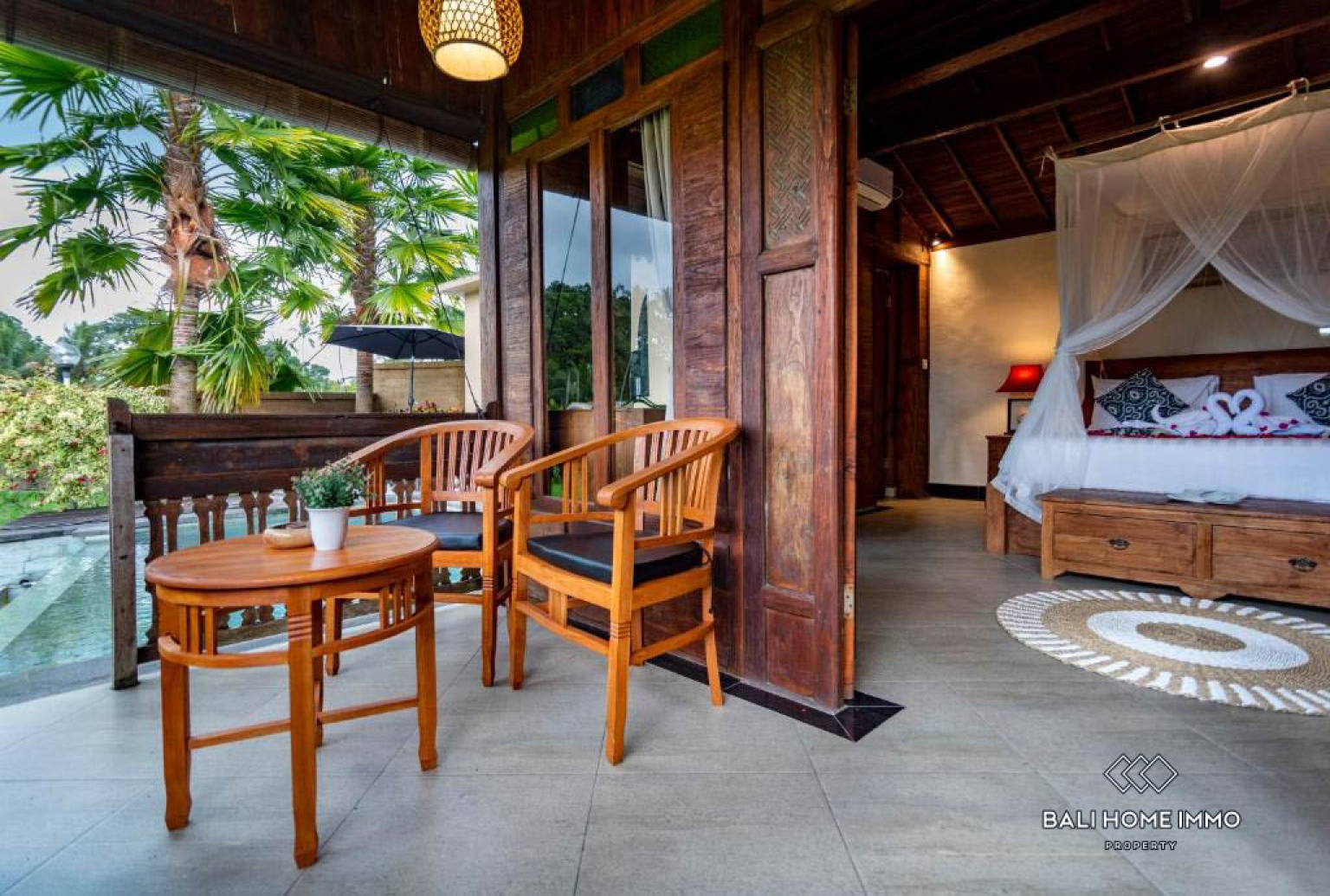 Turnkey 5 Bedrooms Boutique Villa with Greenzone Views For Sale Tegallalang, Ubud view 3