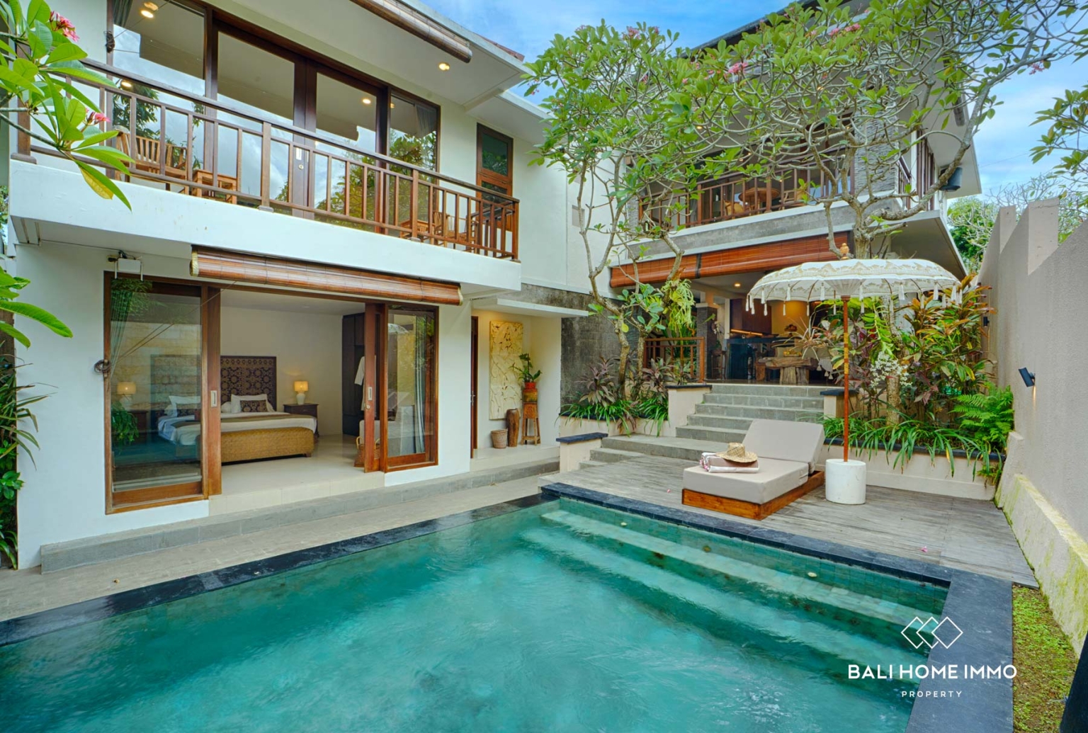 Turnkey Peaceful 3 Bedroom Villa for Sale and Rent in Nyanyi Bali view 2