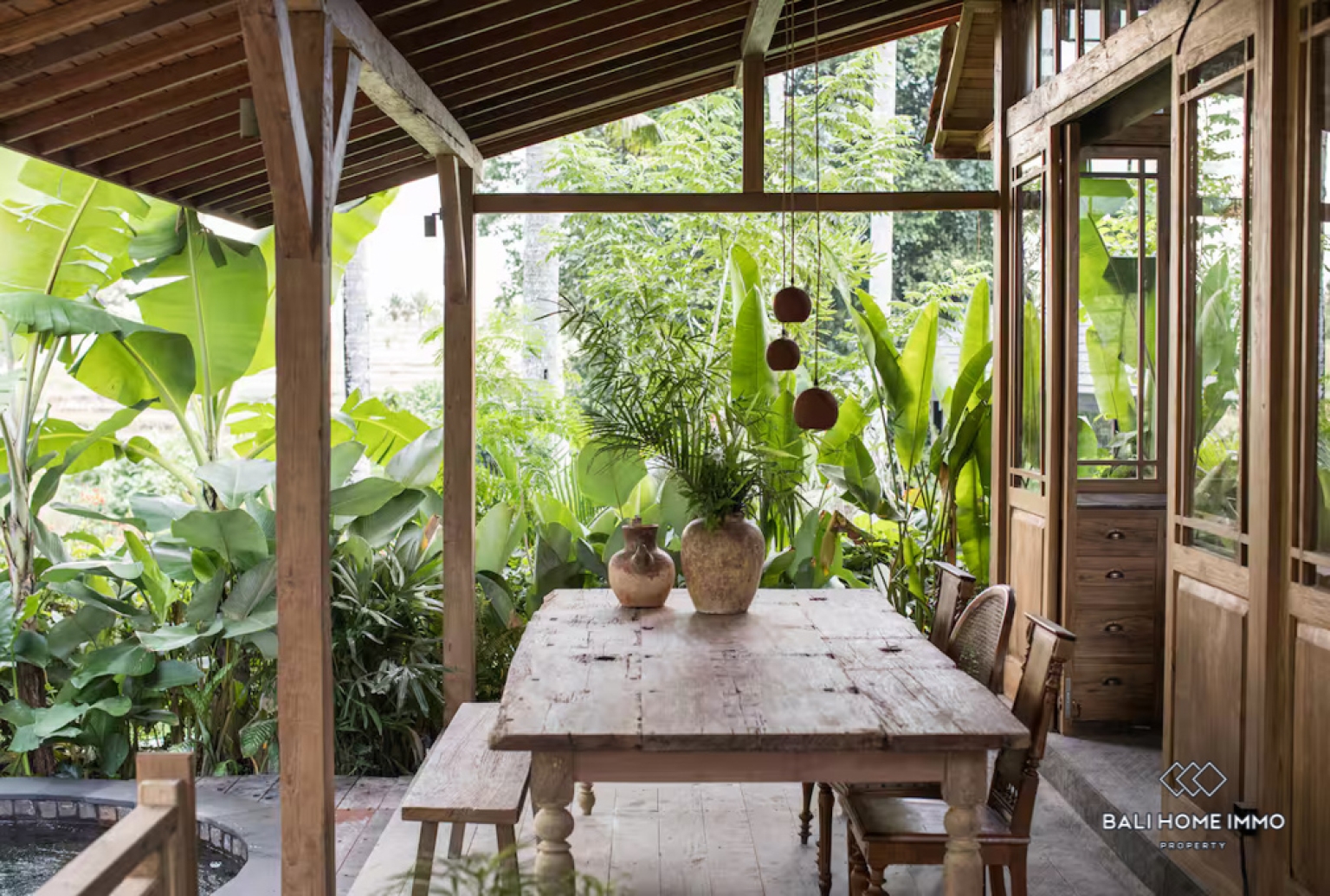 Two units 2 bedroom villa for sale in Bali Kedungu view 4