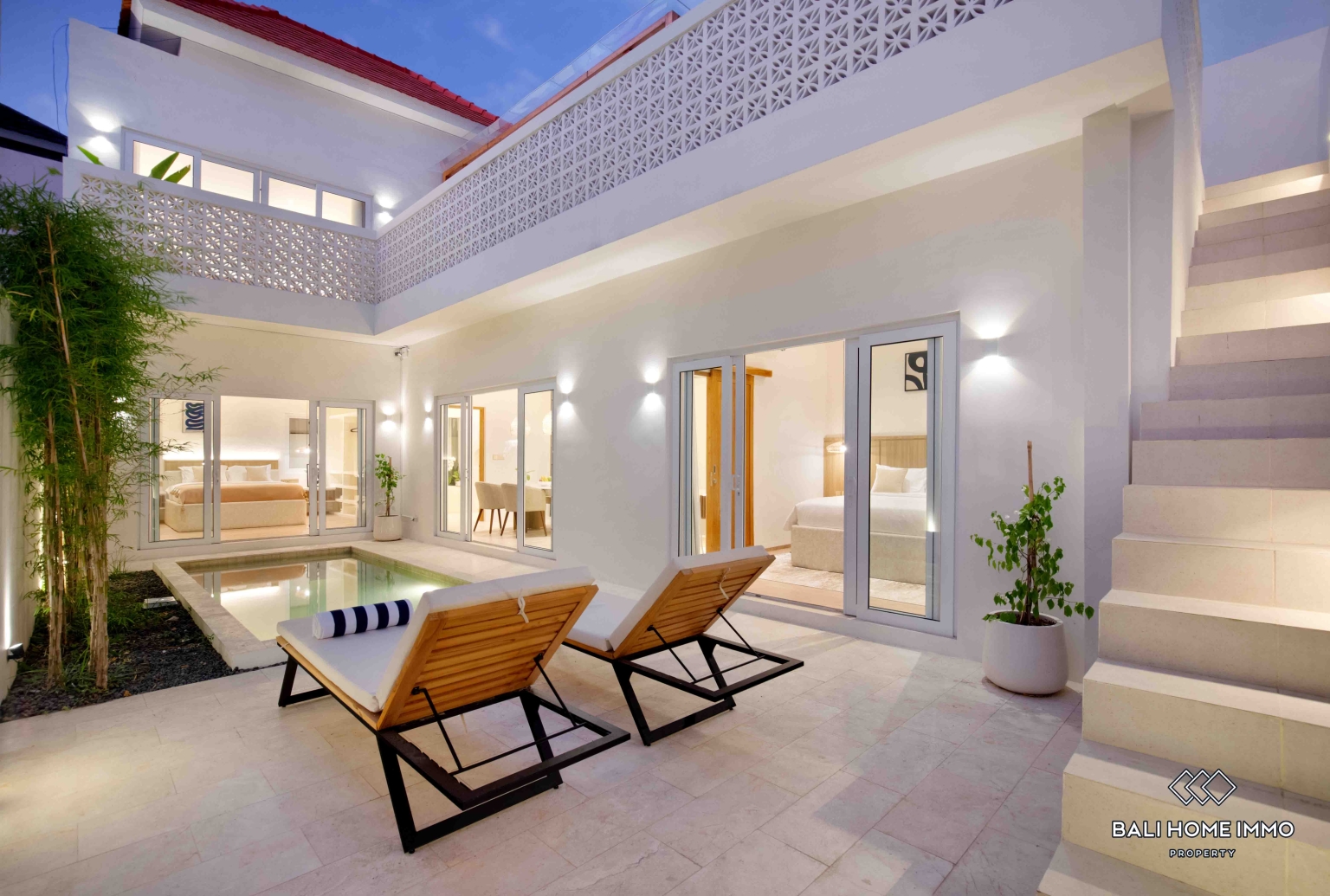 Dua unit vila 3 kamar dijual di Berawa. view 25