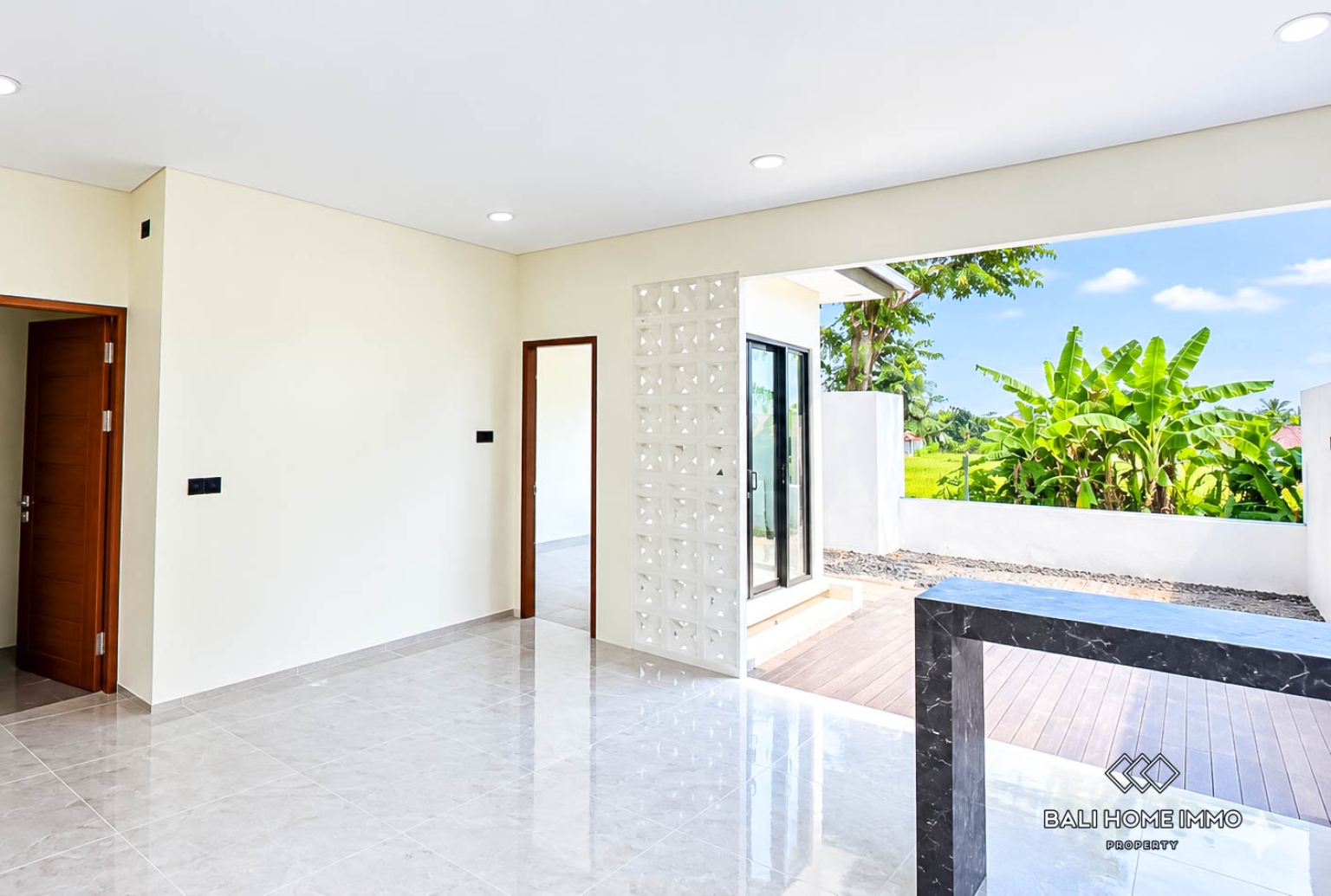 Villa de 2 chambres non meublée à vendre dans la zone rose, près du centre d'Ubud view 2