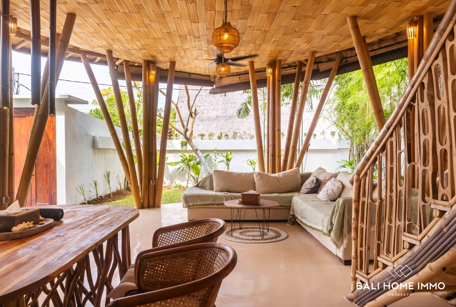 Unique Bamboo Style 2 Bedroom Villa for Sale in Buduk Bali view 6