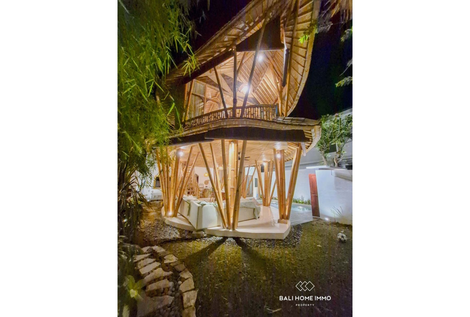 Unique Bamboo Style 2 Bedroom Villa for Sale in Buduk Bali view 19