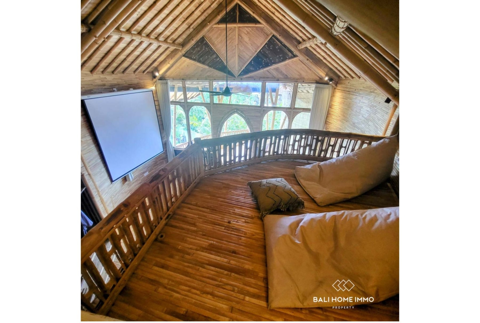 Unique Bamboo Style 2 Bedroom Villa for Sale in Buduk Bali view 3