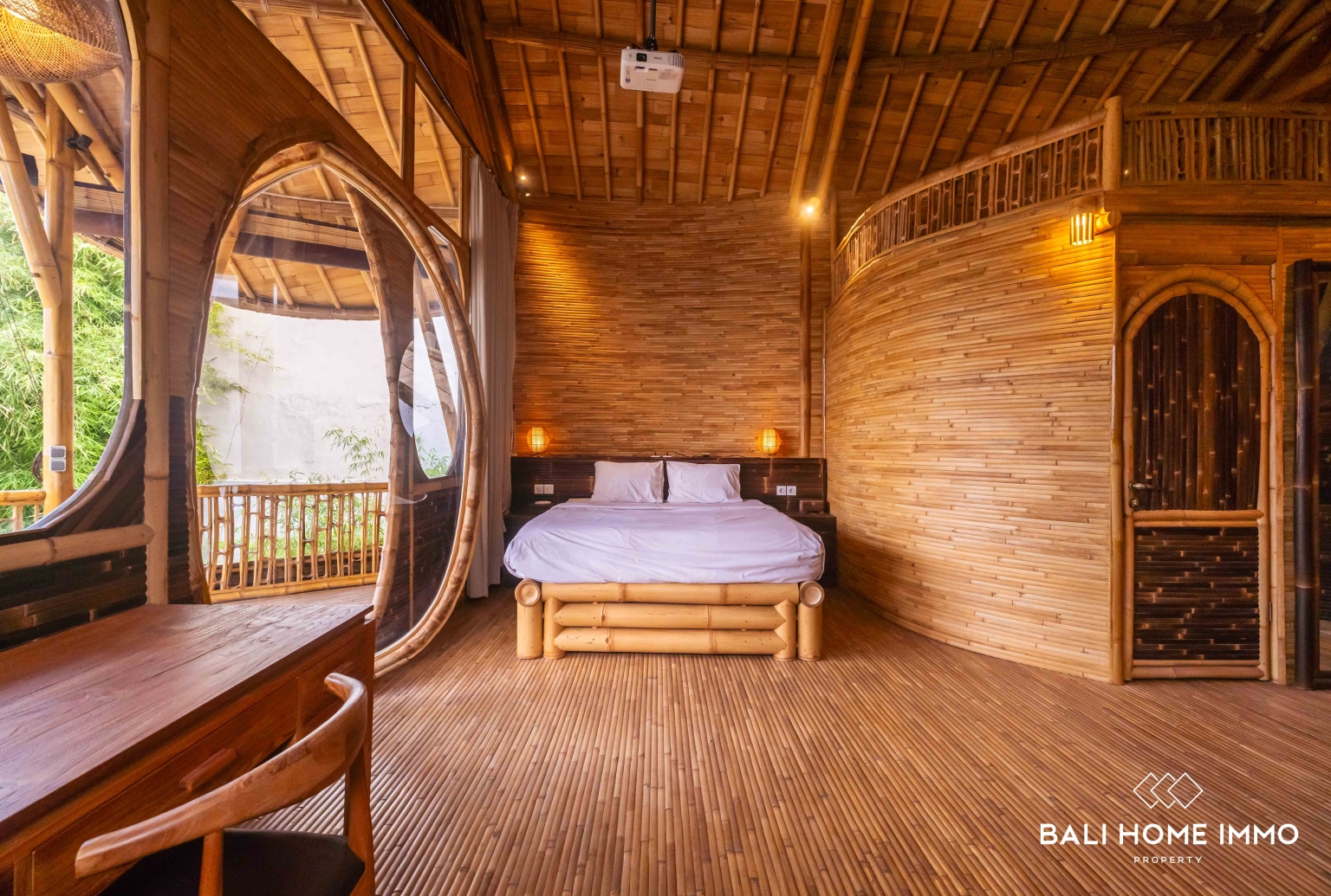 Unique Bamboo Style 2 Bedroom Villa for Sale in Buduk Bali view 13