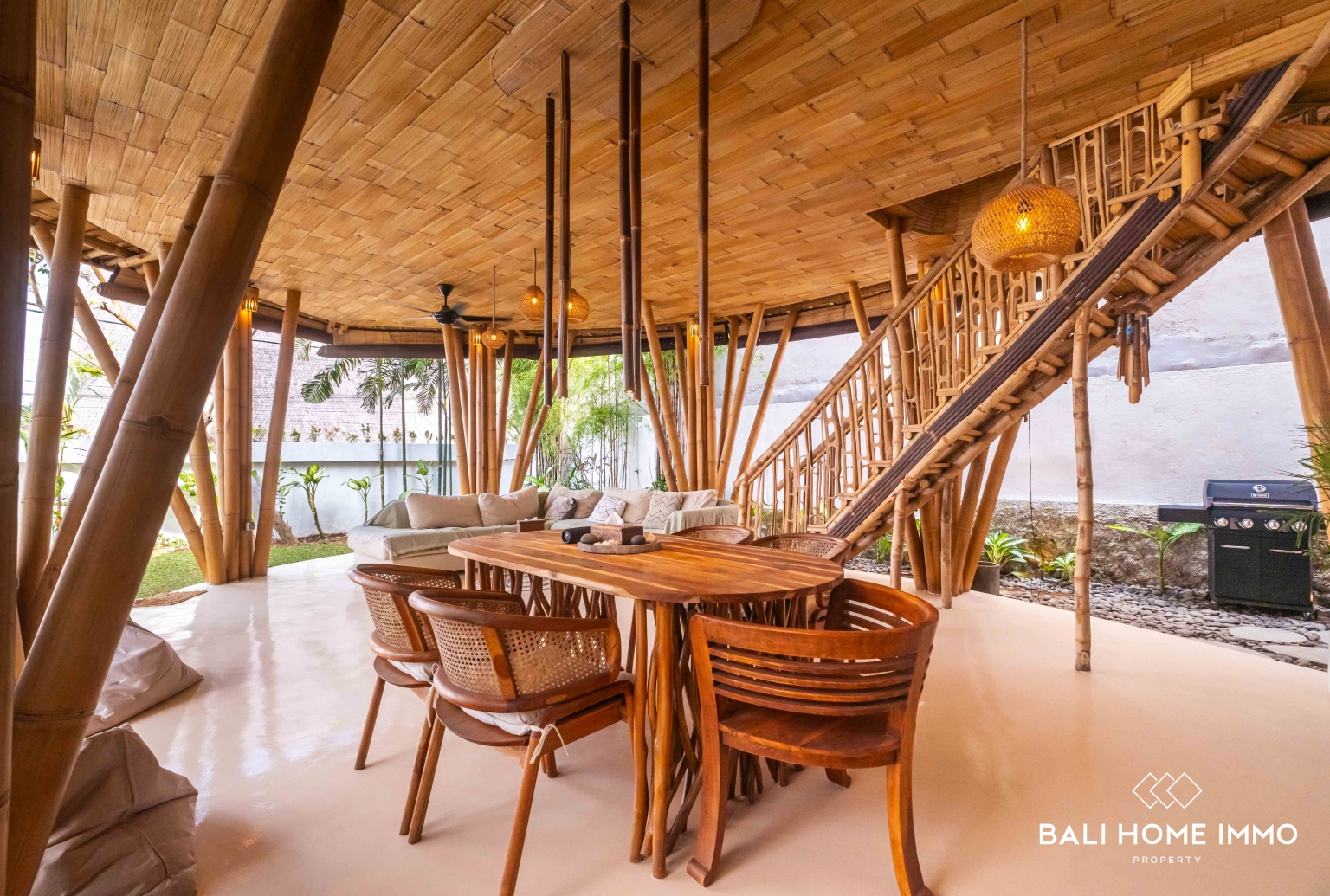 Unique Bamboo Style 2 Bedroom Villa for Sale in Buduk Bali view 7
