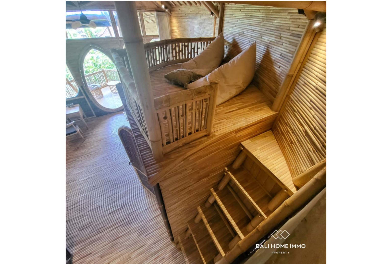 Unique Bamboo Style 2 Bedroom Villa for Sale in Buduk Bali view 2